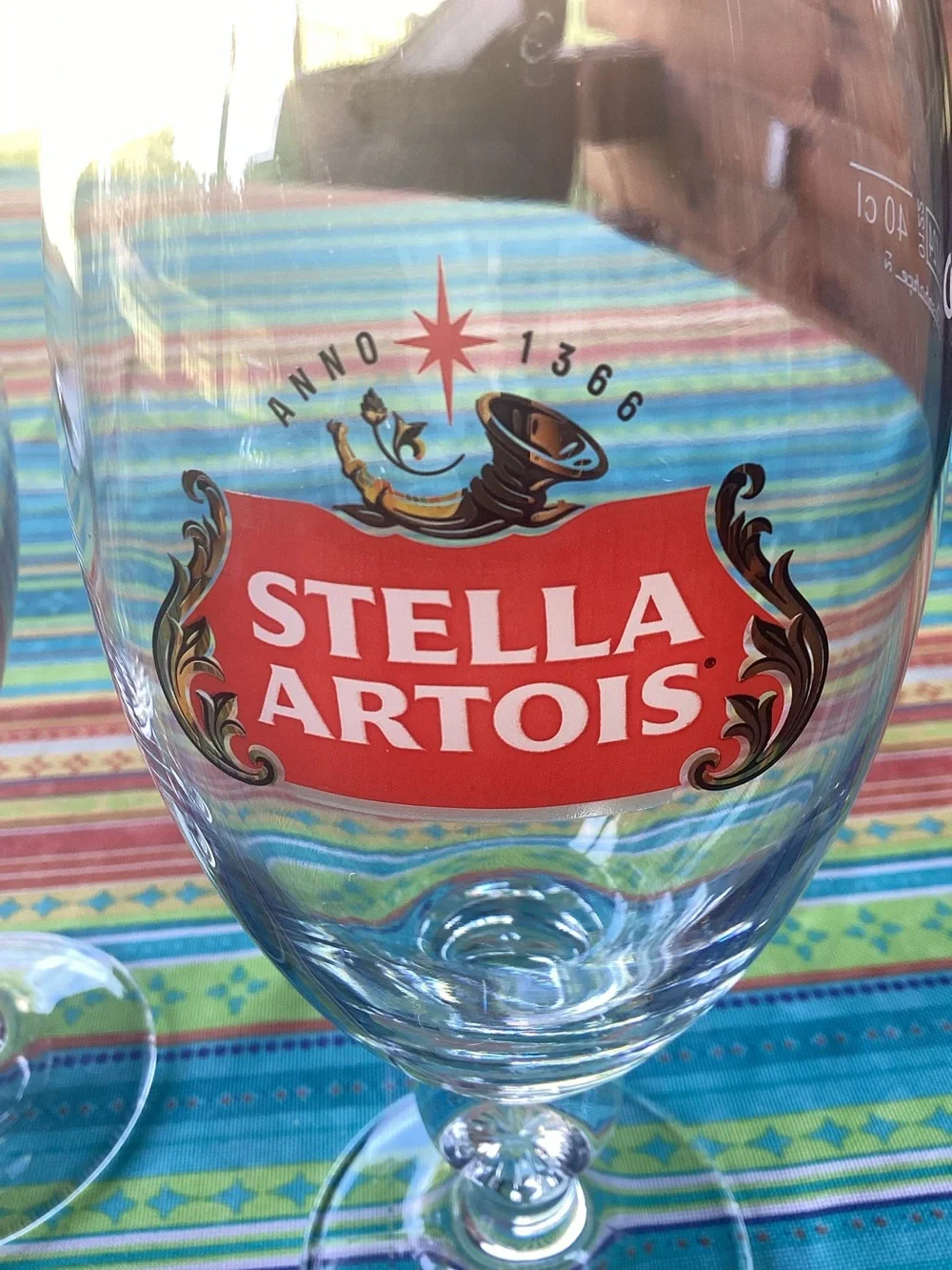 Stella Artois Beer Glasses - set of 2